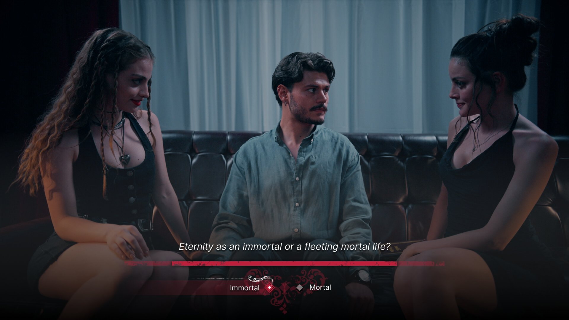 Vampire dilemma scene — Love Fall in Death